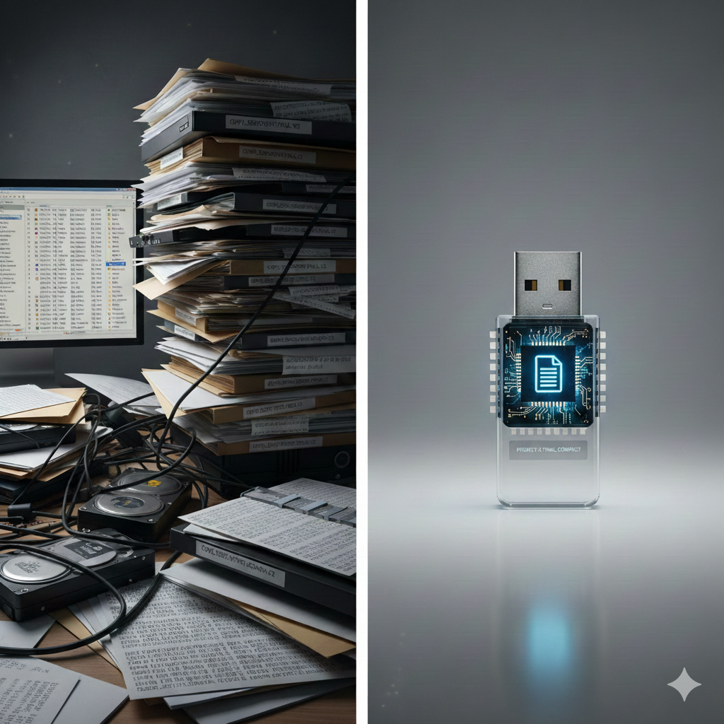 How sparse representation enables compression of events into memories